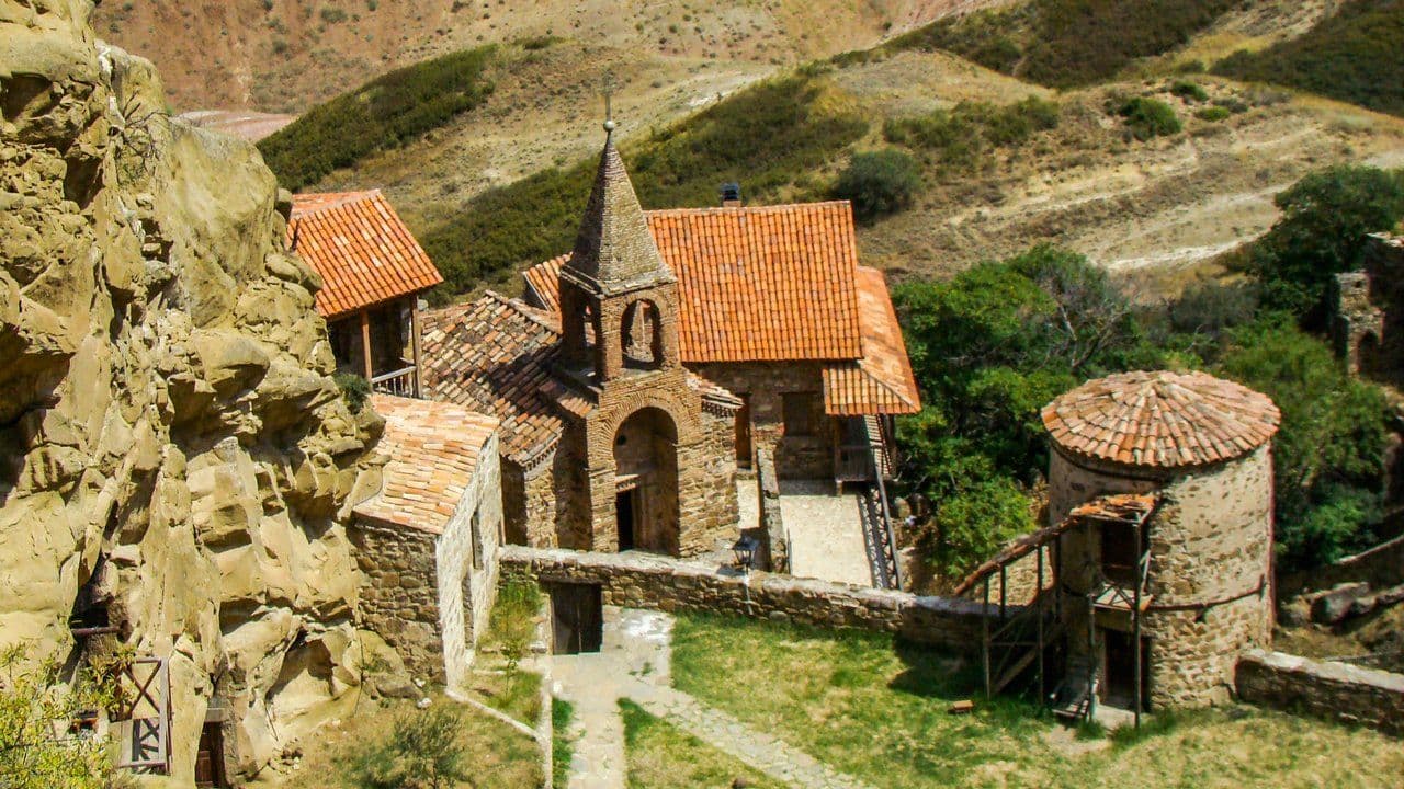 Давид гареджи монастырь в грузии фото