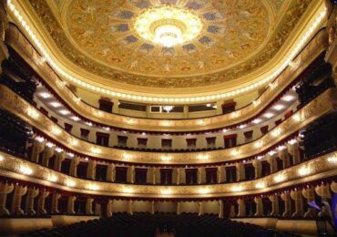 Rustaveli theatre in Tbilisi