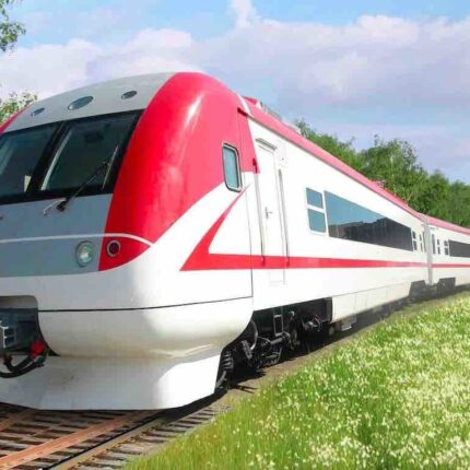 Fast train in Georgia