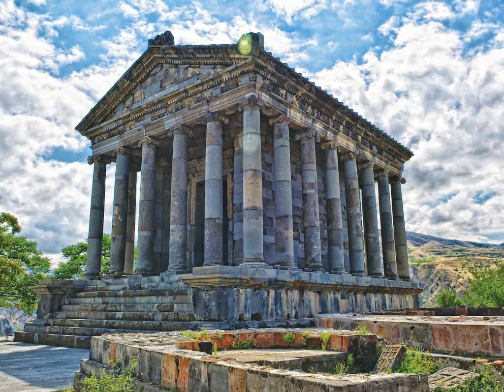 Garni temple visit in Armenia