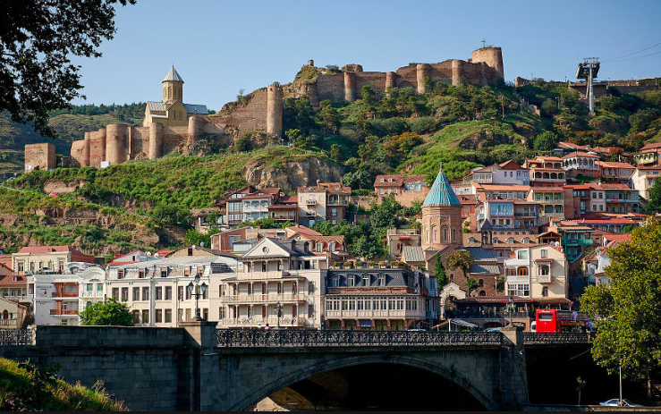 Old Tbilisi and Narikala fortress