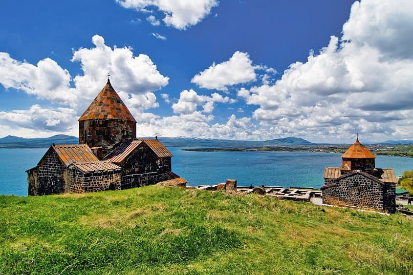 Sevanavank Sevanavank monastery on lake Sevan in Armenia