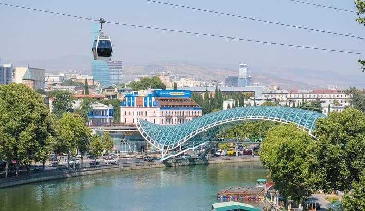 Ponte della pace di Tbilisi