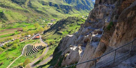 VARDZIA cave town in Georgia