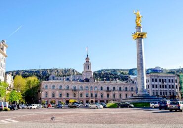 Liberty square Tbilisi