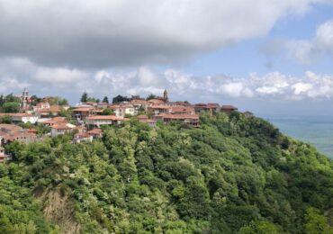 Sighnaghi_main_view View on Sighnaghi in Georgia